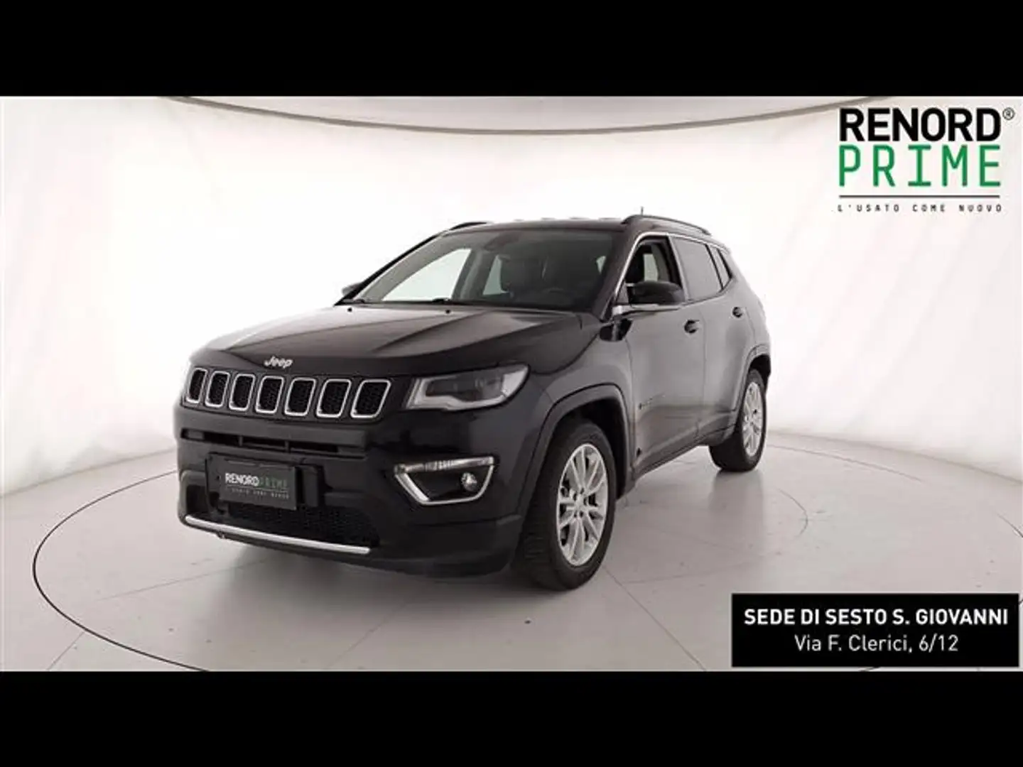 Jeep Compass 1.3 Turbo T4 150cv Limited 2WD my20 Nero - 1