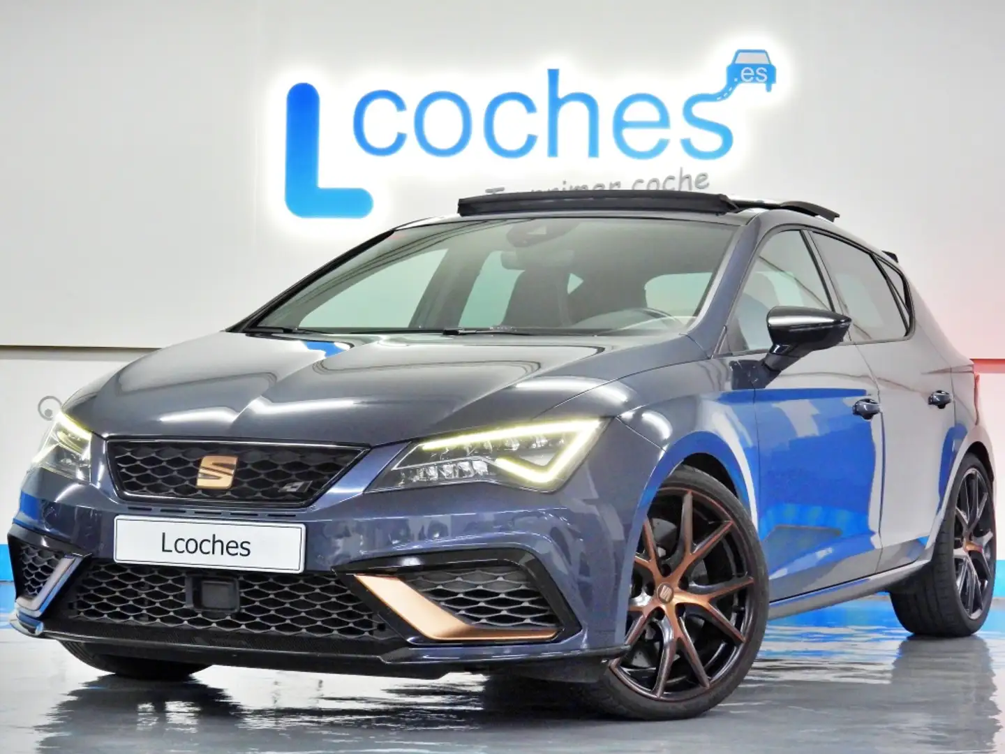 SEAT Leon 2.0 TSI S&S DSG7 Cupra 290 Gris - 1