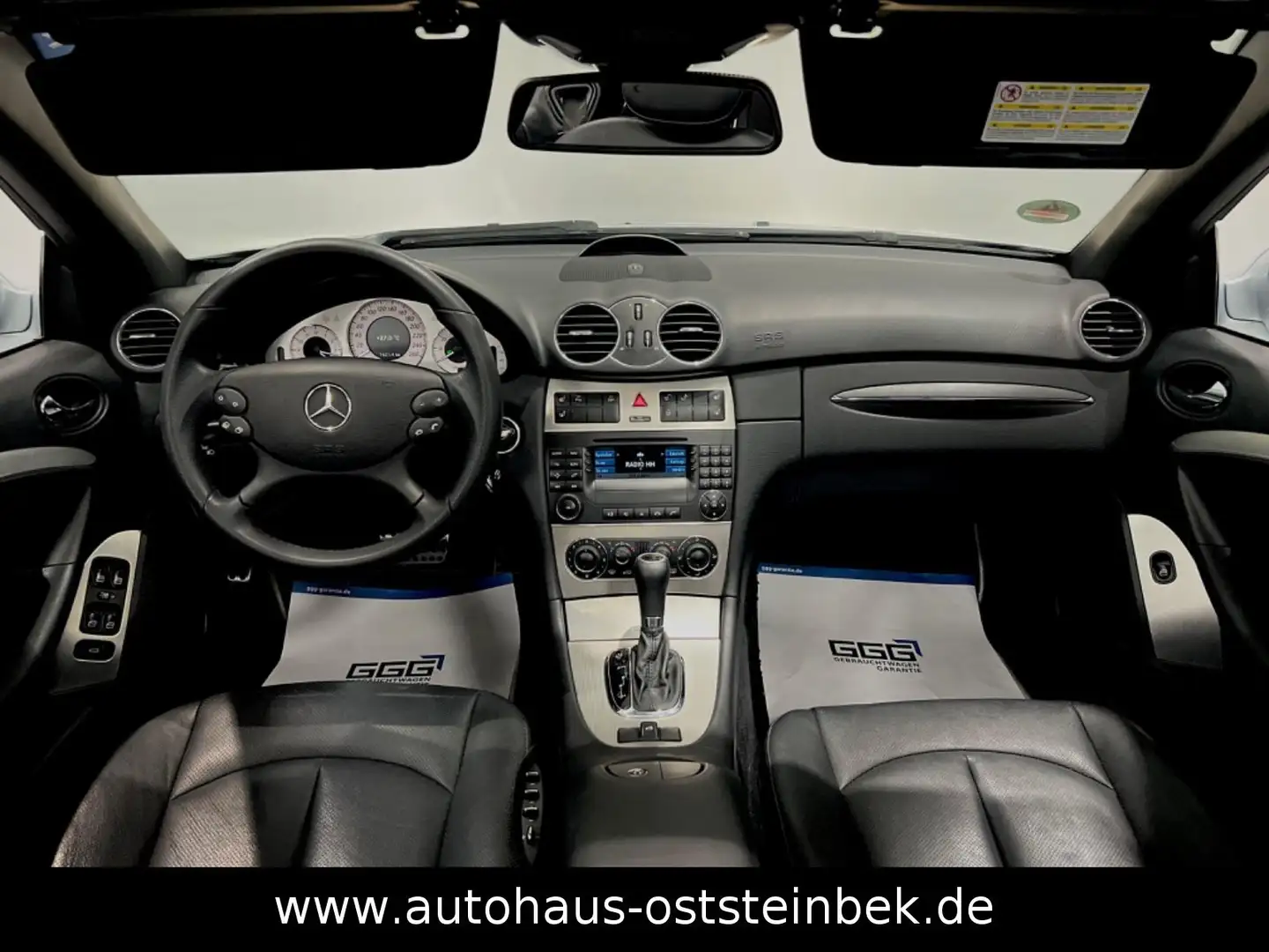 Mercedes-Benz CLK 200 Kompressor/AMG-LINE/BiXEN/NAVI/1-HAND/ Silber - 2
