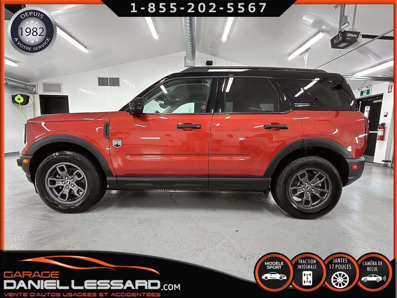 2023 Ford Bronco Sport FORD BRONCO SPORT BIG BEND 4X4 2023, BAS MILLAGE, — снимка 2