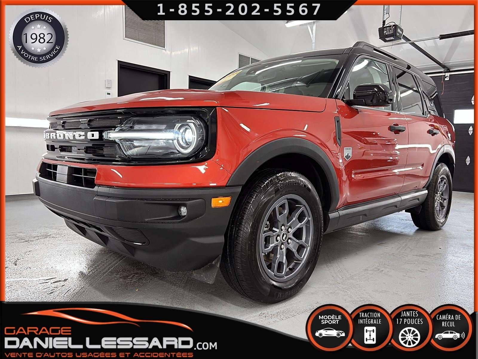 2023 Ford Bronco Sport FORD BRONCO SPORT BIG BEND 4X4 2023, BAS MILLAGE,