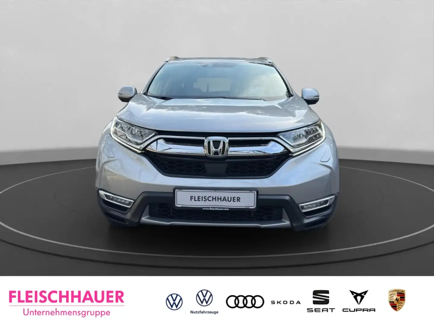 Honda CR-V HYBRID 4WD Executive HUD Pano Navi Leder Memory Si Argent - 2