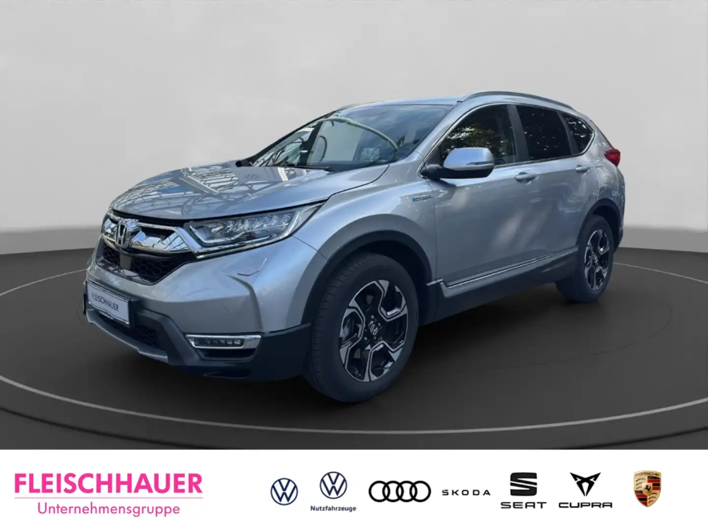 Honda CR-V HYBRID 4WD Executive HUD Pano Navi Leder Memory Si Argent - 1