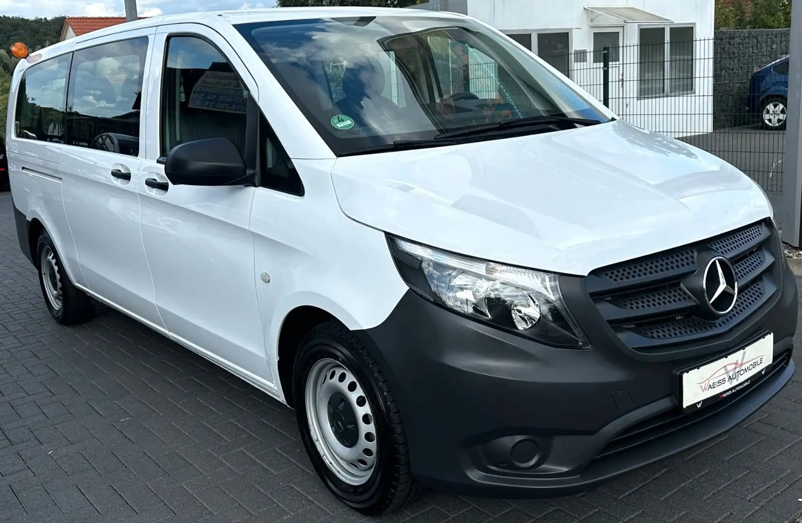 Mercedes-Benz Vito Tourer 109 Extralang 9.Sitz|Tempomat|Klima Weiß - 1