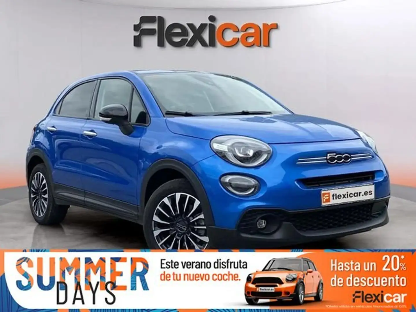 Fiat 500X 1.5 Hybrid 97kW (130cv) DCT Albastru - 1