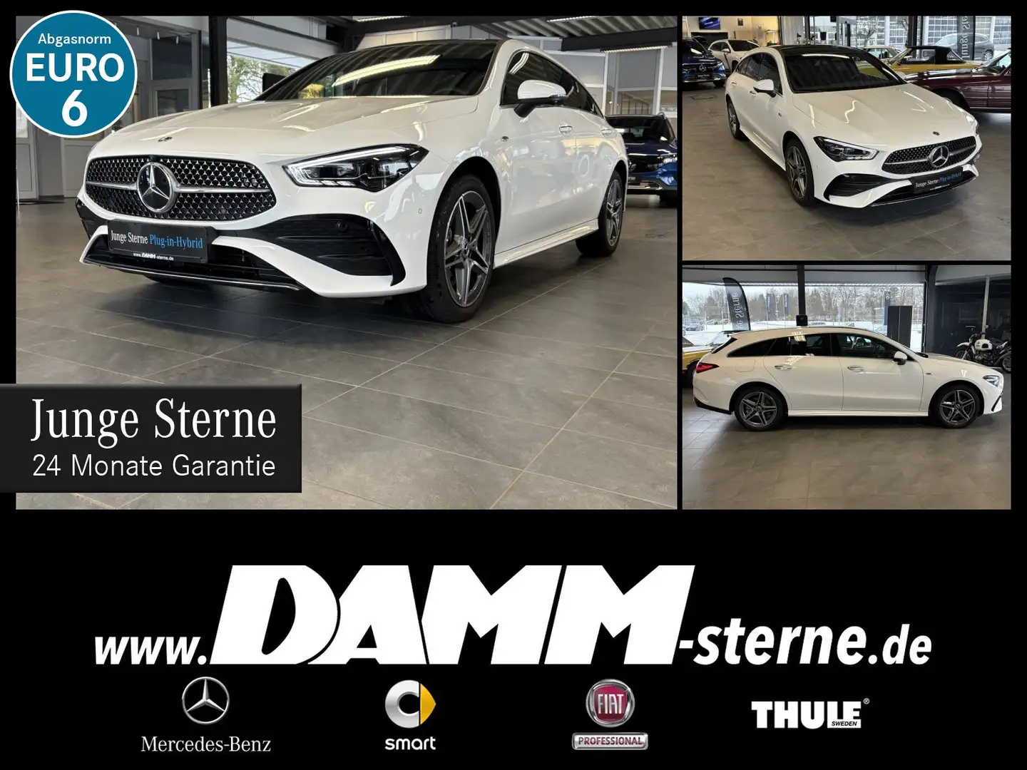 Mercedes-Benz CLA 250 CLA 250 e SB AMG Premium+/FAP/360°/Memory/Pano-D Weiß - 1