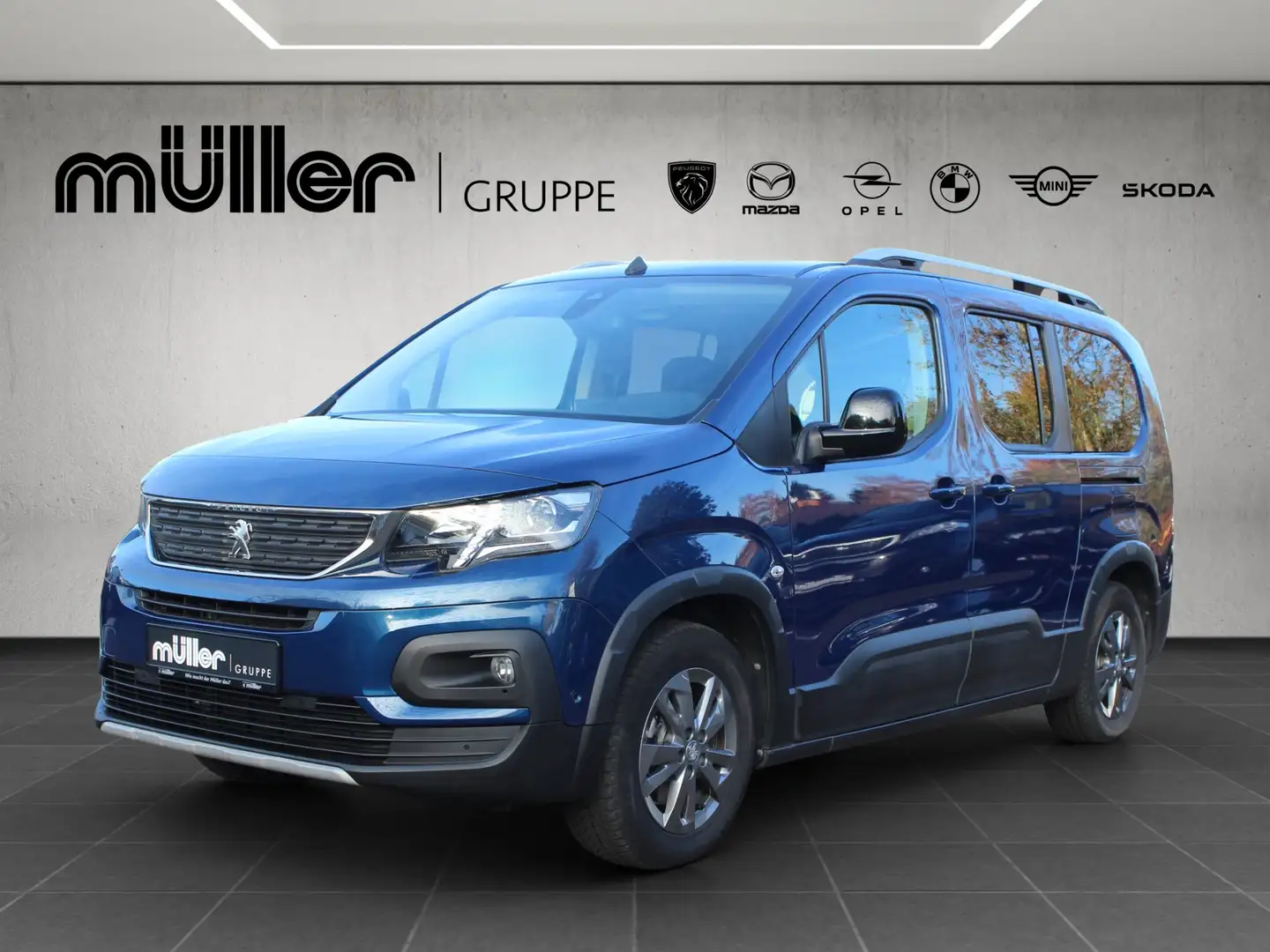 Peugeot e-Rifter Elektro L2 Allure Pack Blau - 1