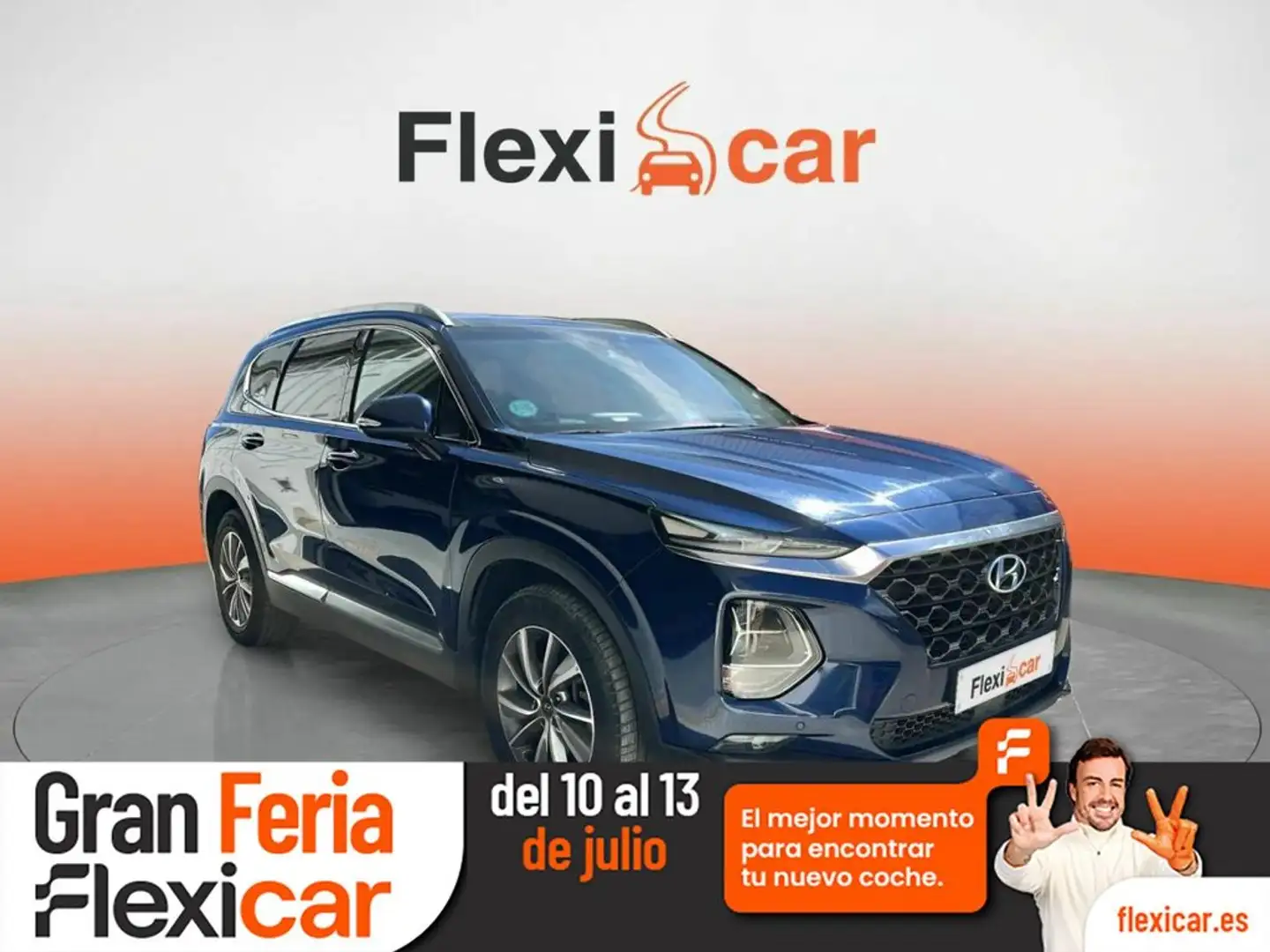 Hyundai SANTA FE 2.2 CRDi Klass Auto 4x2 DK Azul - 1