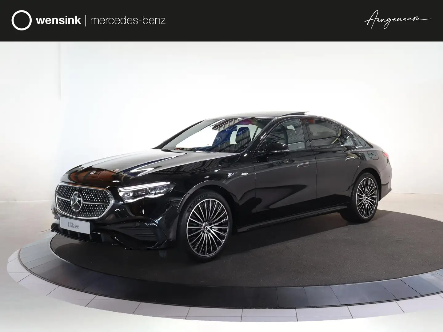 Mercedes-Benz E 300 300e Limousine AMG Line | Premium plus pakket | Pa Negro - 1