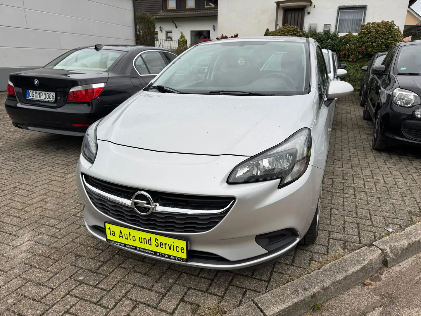 Opel Corsa Edition Klima el Fenster City Lenkung 1st Hand Grau - 1