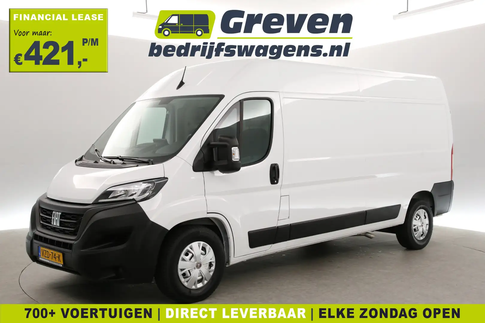 Fiat Ducato 35H 2.2 MultiJet L3H2 | Euro6 | 140PK | Automaat | Blanc - 1