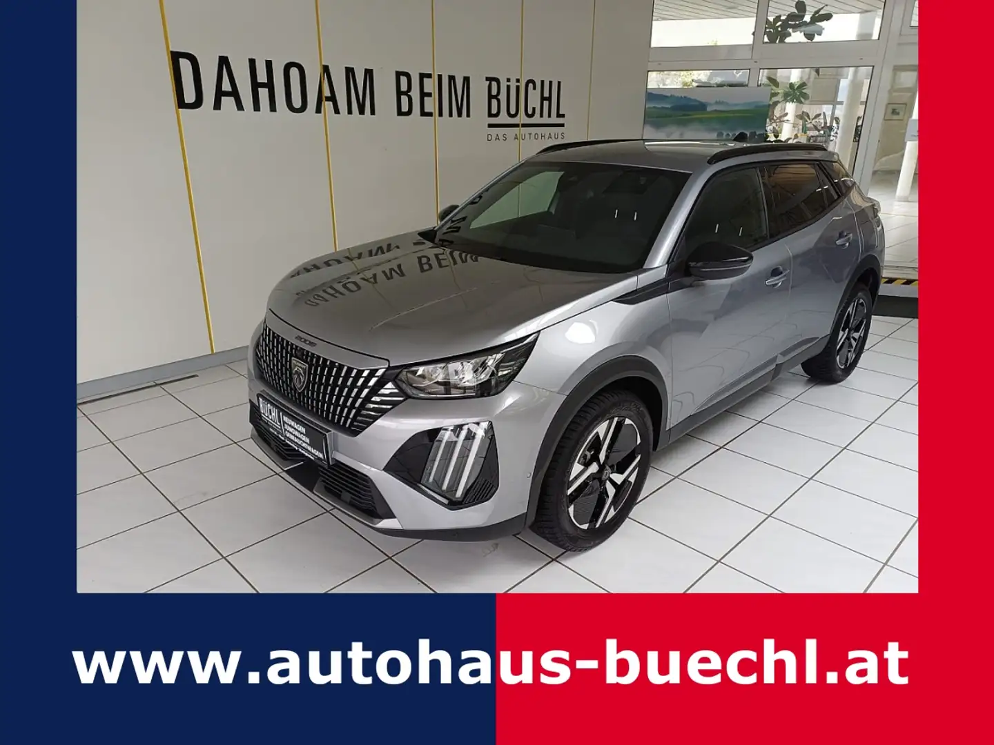 Peugeot 2008 PureTech 100 S&S Allure Grau - 1