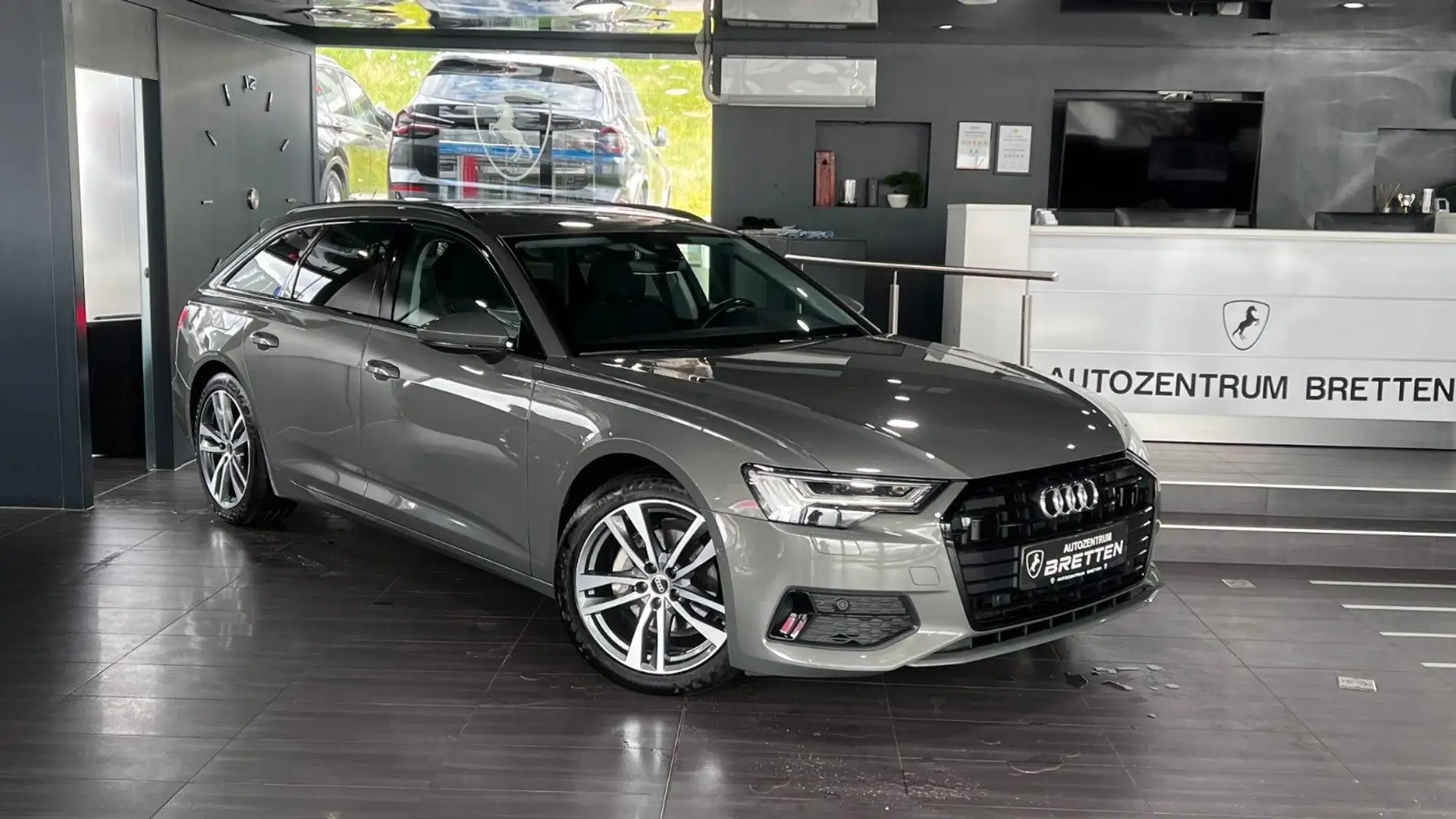 Audi A6 Avant 40 TDI Sport*Kamera*AHK*Matrix*1.Hand Grau - 1