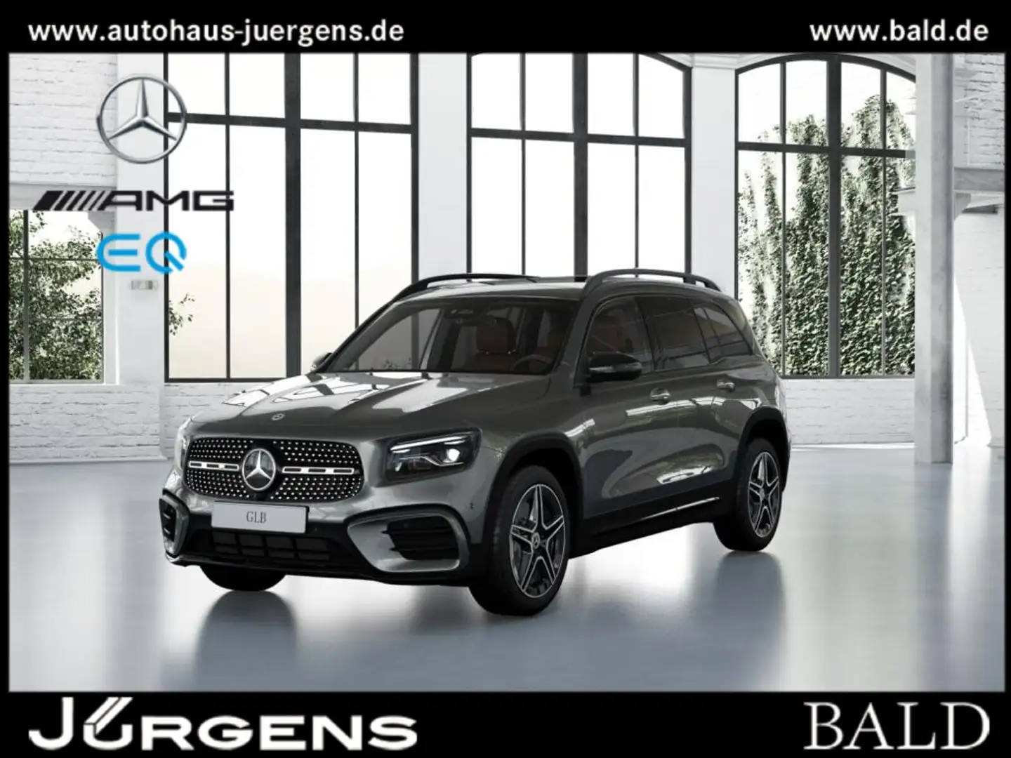 Mercedes-Benz GLB 220 d 4M AMG-Sport/MLB/Pano/Burm/AHK/7Sitzer Grau - 1