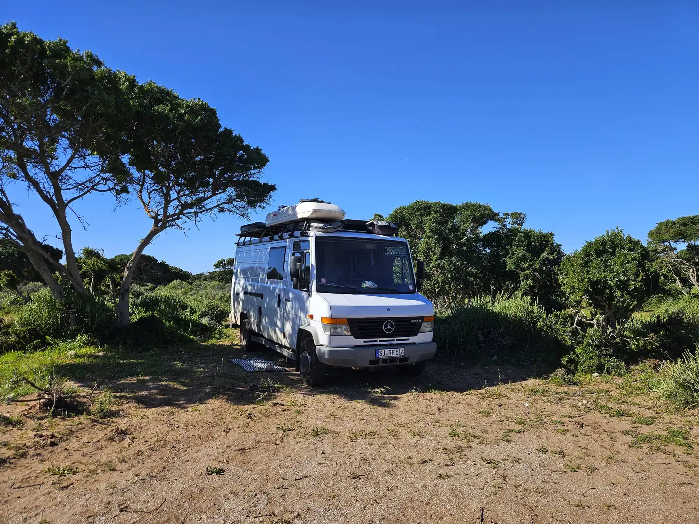 Mercedes-Benz Vario 614 D Vario 668.352 Weiß - 1