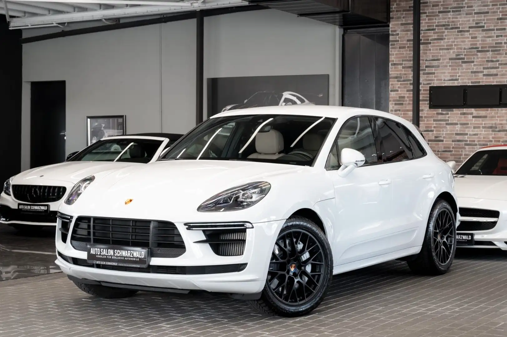 Porsche Macan Turbo|KLAPPEN-AGA|BOSE|MEMORY|AHK|STDHZ Weiß - 1