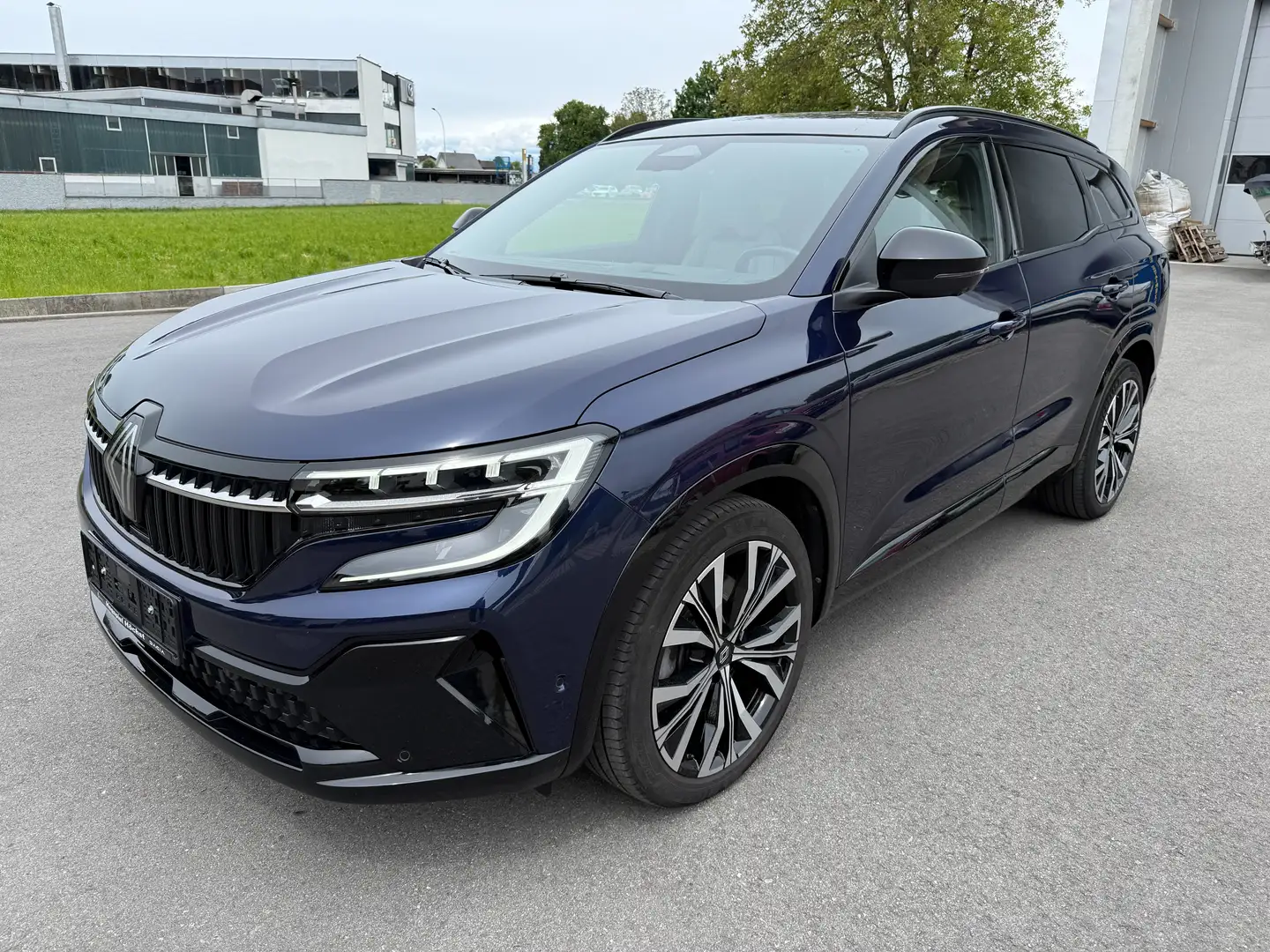 Renault Espace Iconic E-Tech Full Hybrid Leder Weiß Pano VOLL Blau - 1