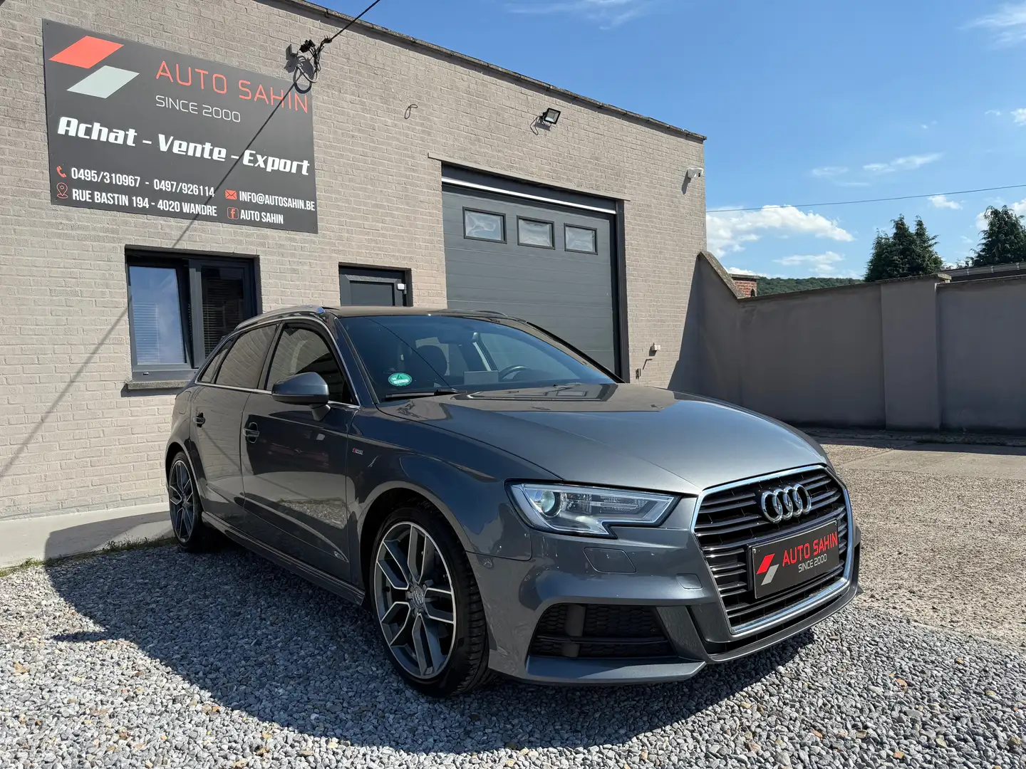 Audi A3 *S-LINE EXT,TOIT PANO,FACE LIFT,XÉNON,LED,GPS* Gris - 1