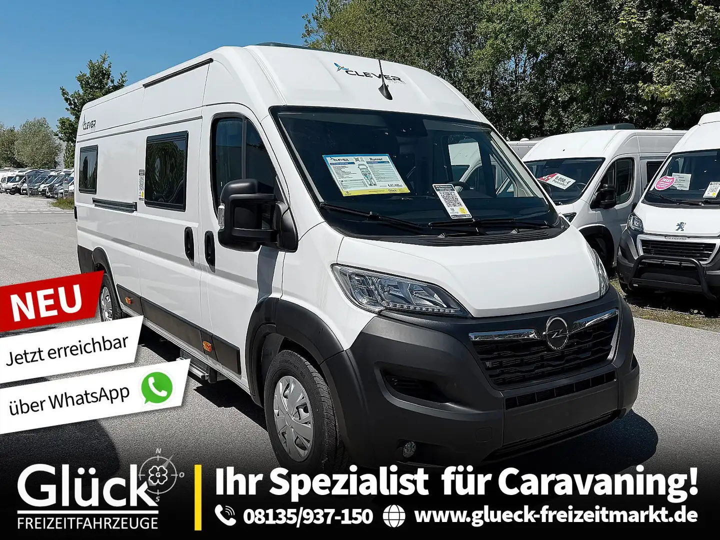 Clever Van Runner * BLIND SPOT * Weiß - 1