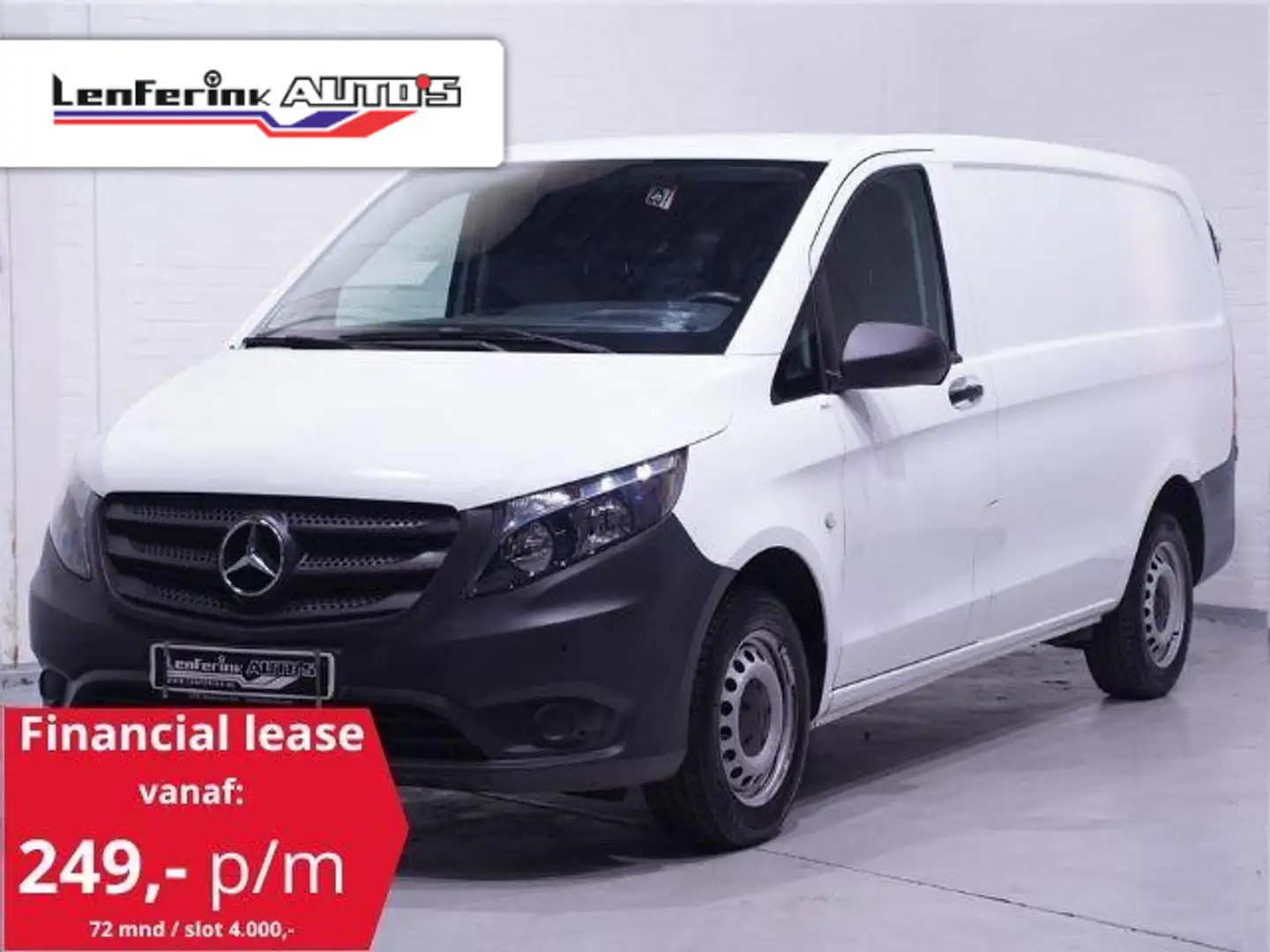 Mercedes-Benz Vito 116 CDI 163 pk Lang Navi, Camera, NAP, Trekhaak Ai Blanc - 1