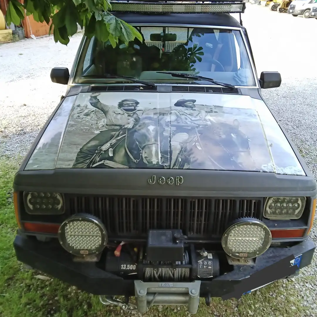 Jeep Comanche off road Gris - 2
