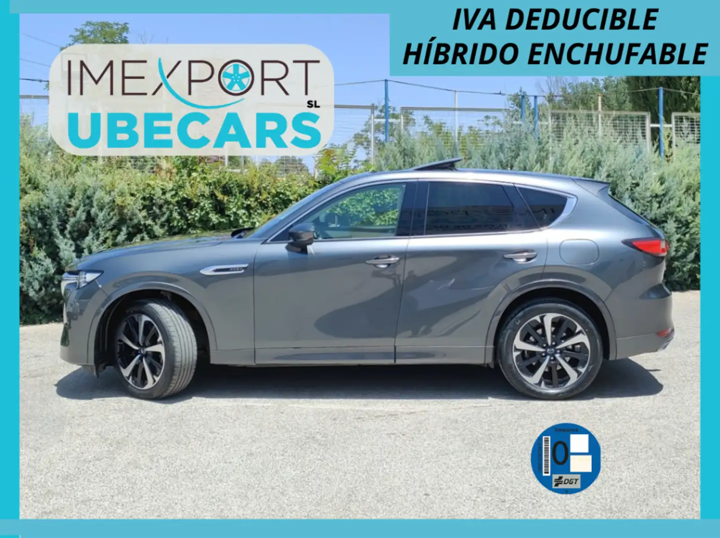 Mazda CX-60 2.5L e-Skyactiv-G PHEV Takumi AWD Gris - 1