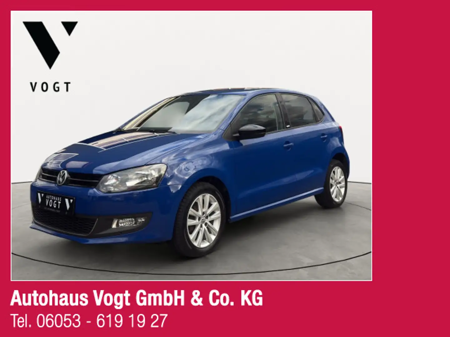 Volkswagen Polo V°AUTOMATIK°NAVI°SITZH°1HAND°ALU°PDC°5TRG° Blau - 1