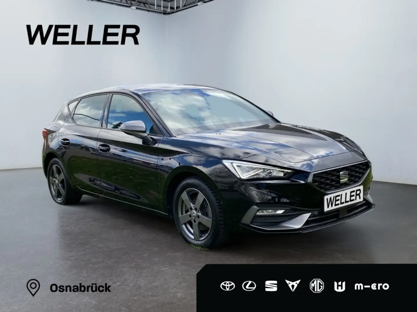 SEAT Leon 1.5l eTSI DSG FR *Beats*Kamera*Winter*LED* Schwarz - 1