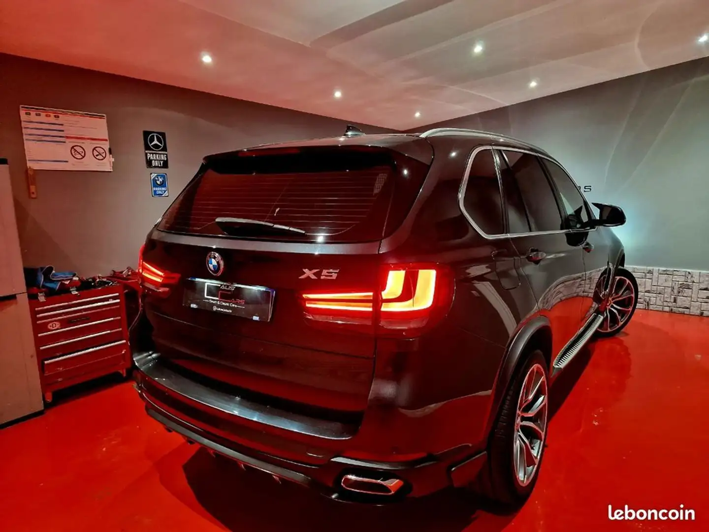 BMW X5 30d xdrive exclusive 3.0 d 258 ch bva8 Noir - 2
