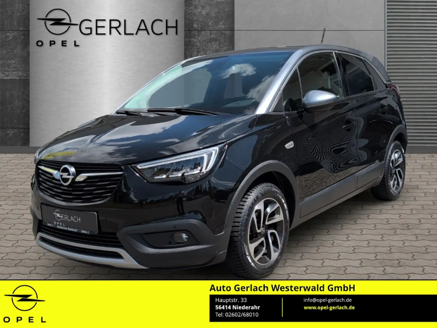 Opel Crossland INNOVATION 1.2 Turbo AHK-abnehmbar Navi LED Apple Fekete - 1