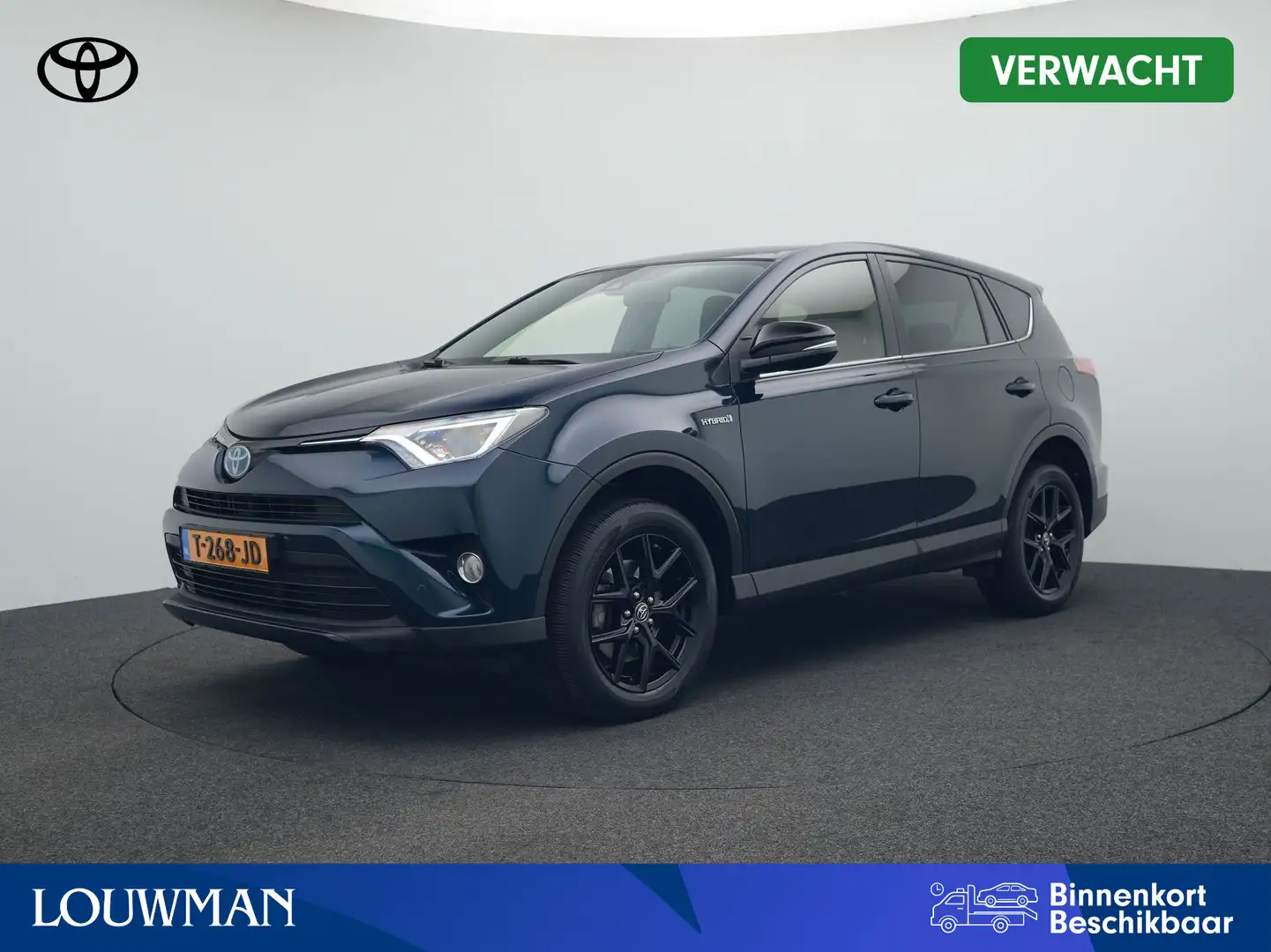 Toyota RAV 4 2.5 Hybrid Black Edition Blauw - 1