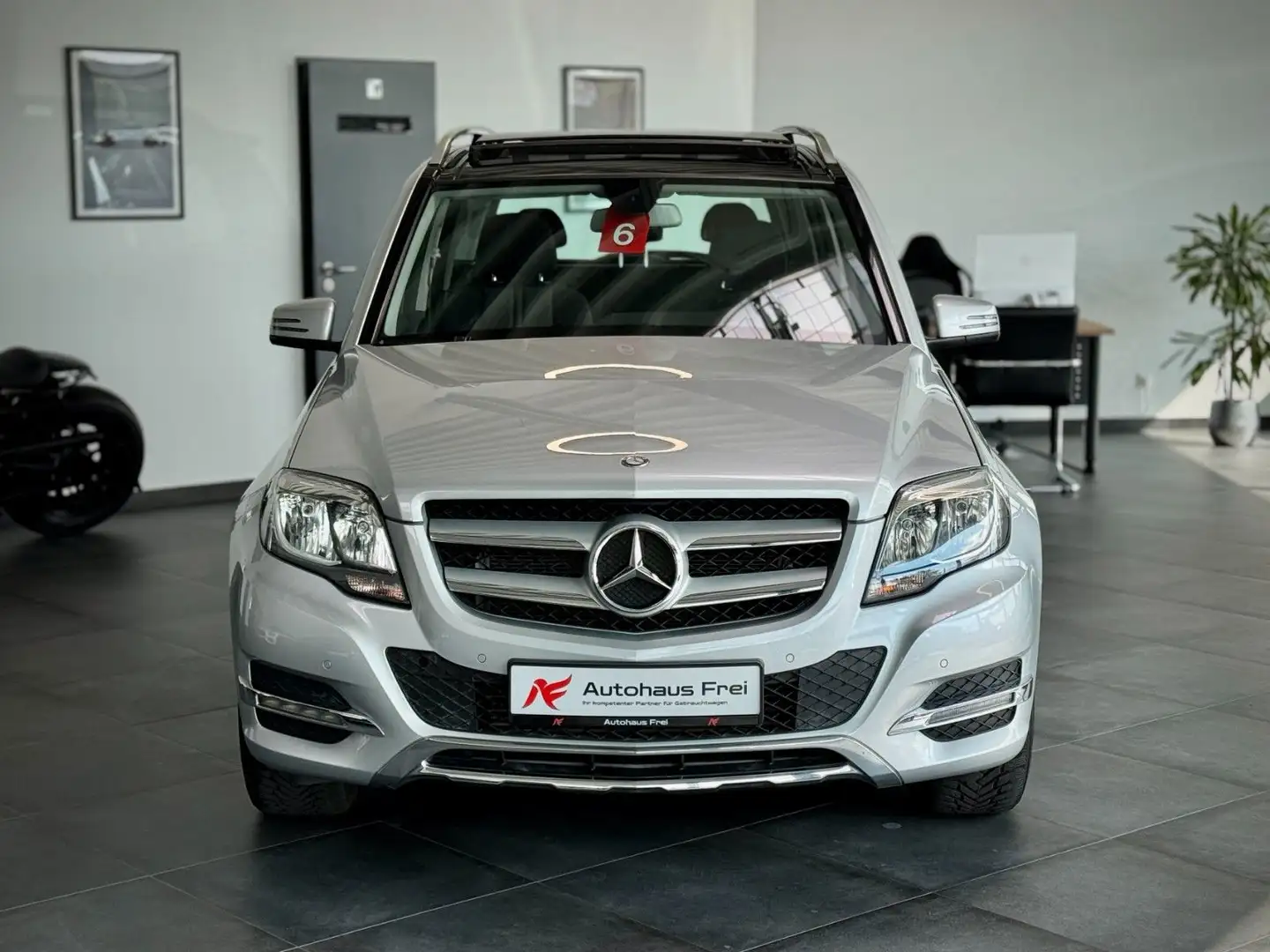 Mercedes-Benz GLK 220 4Matic *Panorama*WenigKm*MB-Scheckheft* Argent - 1