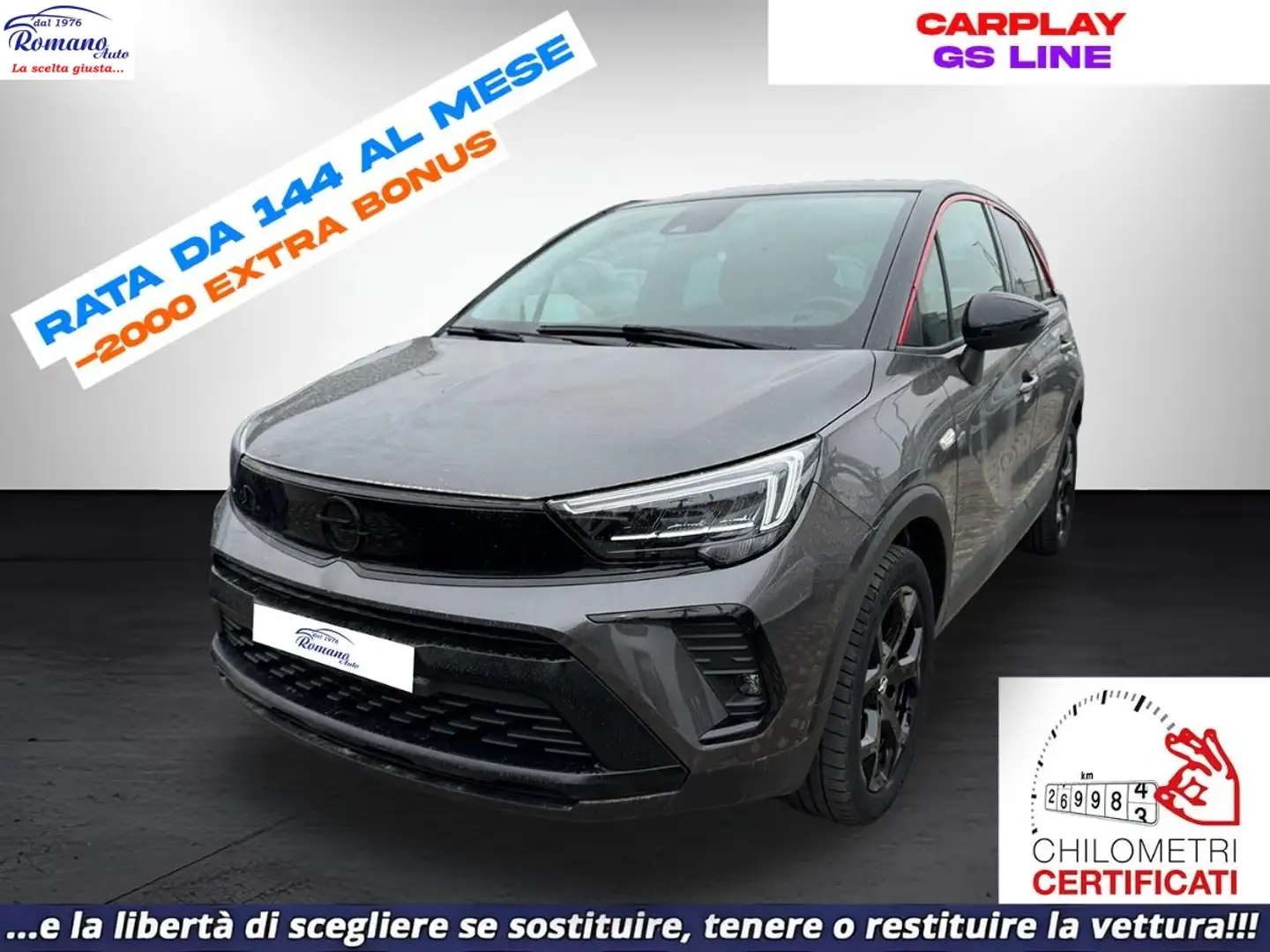 Opel Crossland 1.5 ECOTEC D 110CV S&S GS Line Grau - 1