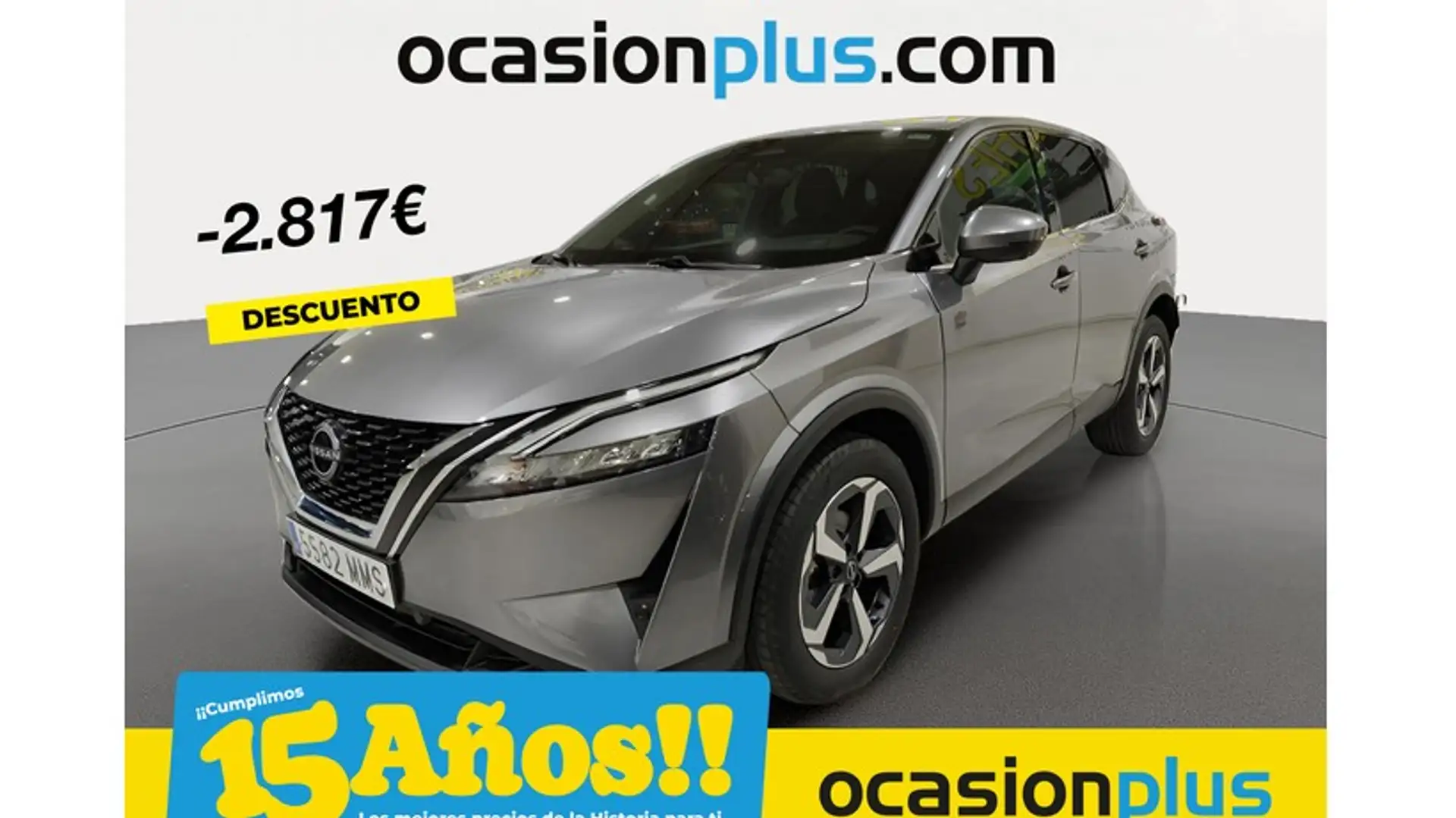 Nissan Qashqai 1.3 DIG-T mHEV 12V Tekna 4x2 Aut. 116kW Gris - 1