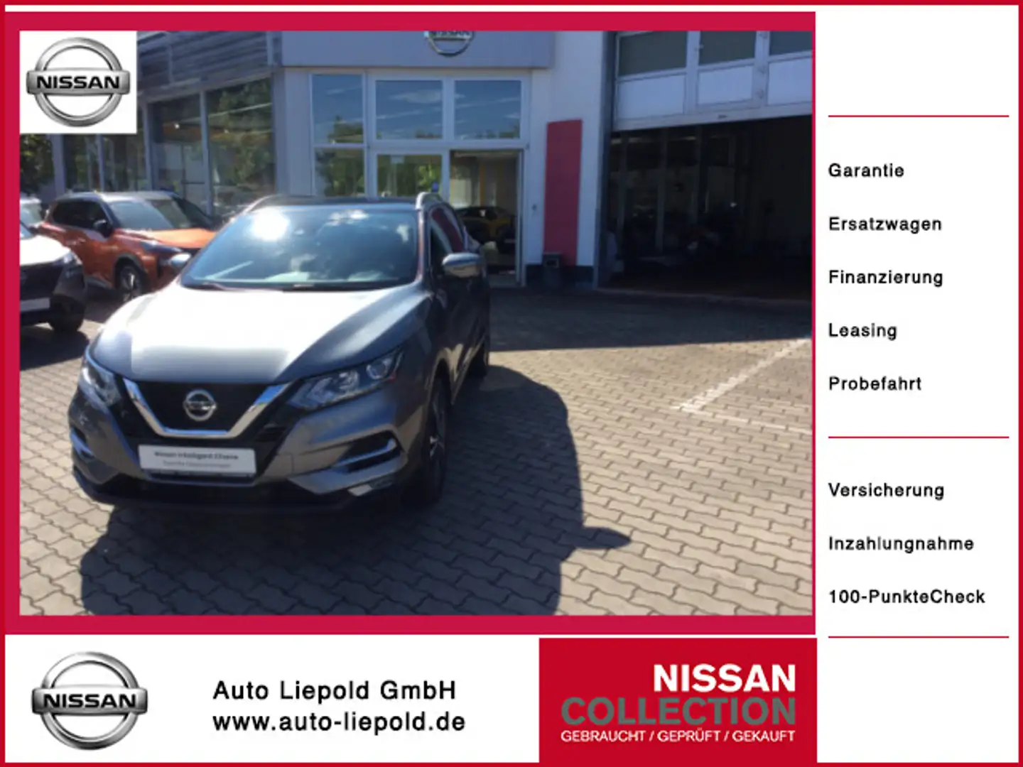 Nissan Qashqai 1.3 DIG-T Zama 140PS 6MT Grau - 1