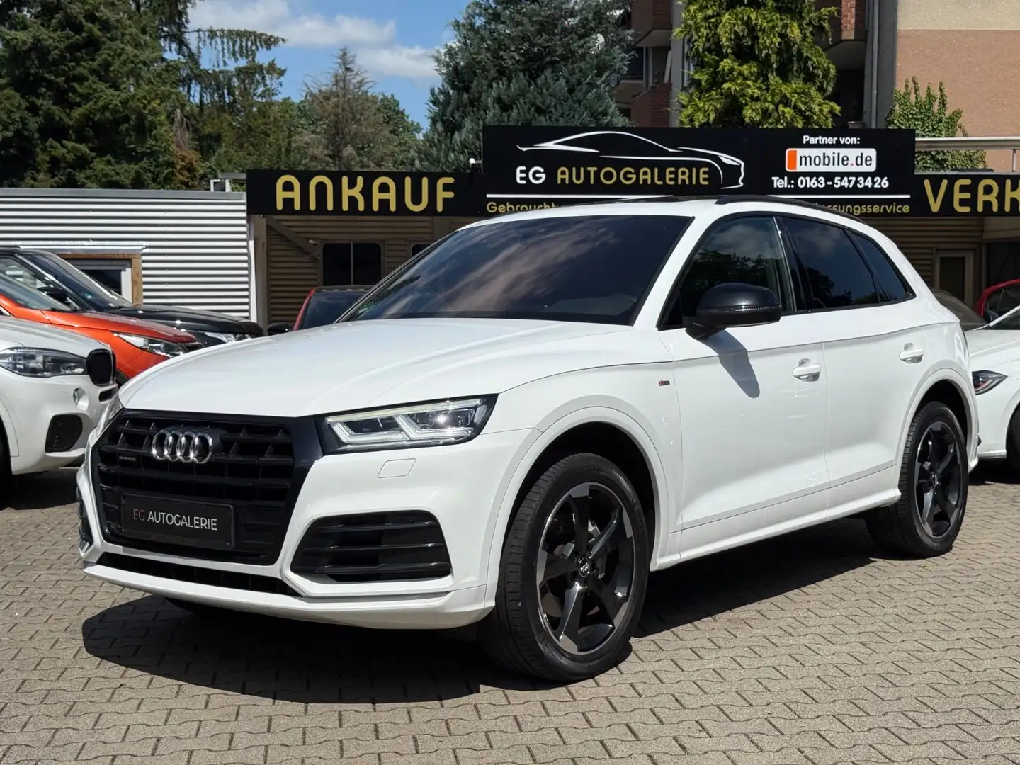 Audi Q5 40 TDI quattro 3x-Sline*PANO*SCHECKHFT*8-FACH Weiß - 2