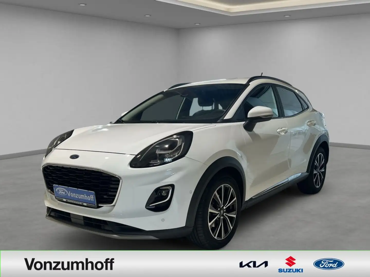 Ford Puma 1.0 EcoBoost Hybrid TITANIUM Weiß - 1