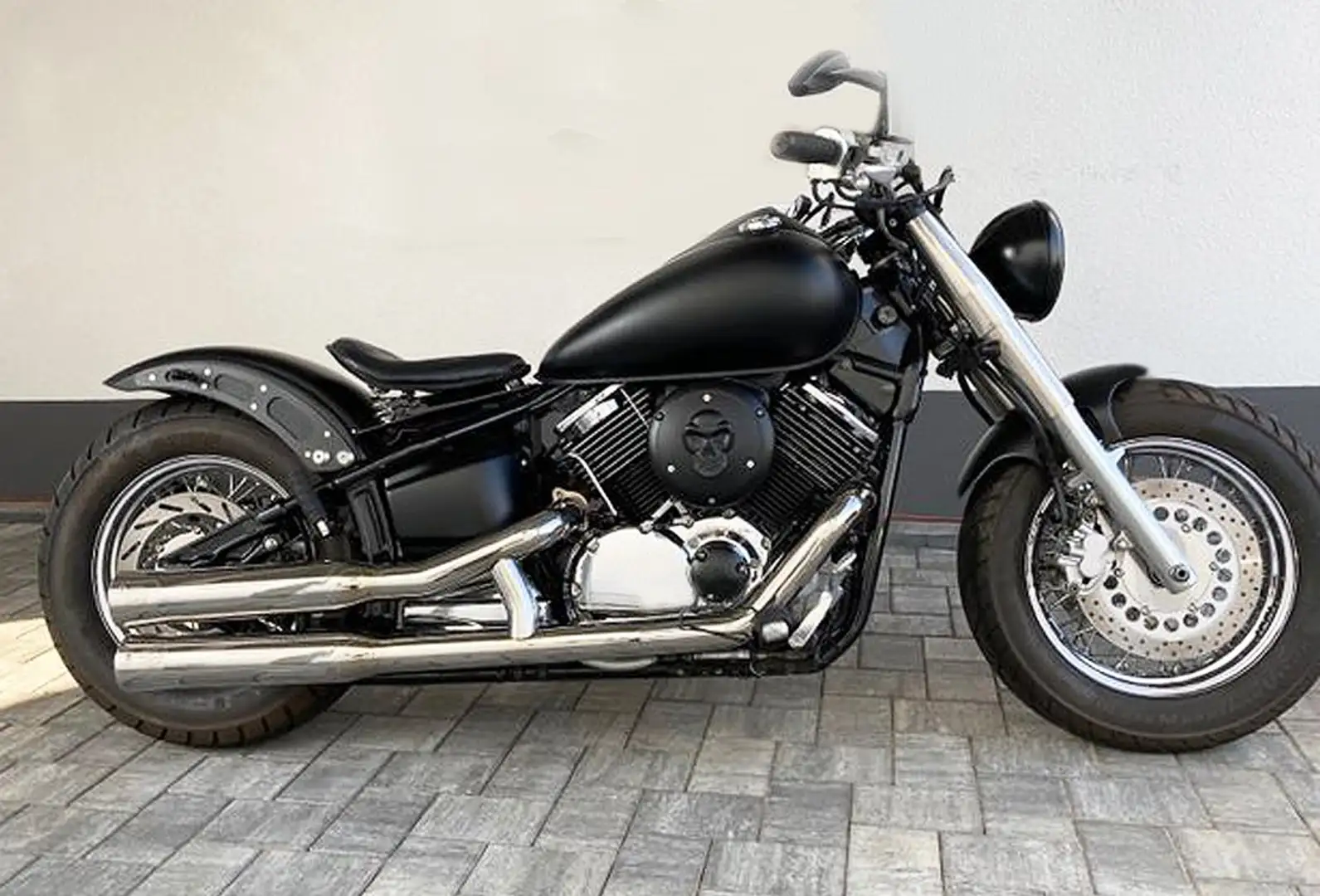 Yamaha XVS 1100 Classic* BR - Black - Custom - Umbau* 1.Hand* TOP* Noir - 2