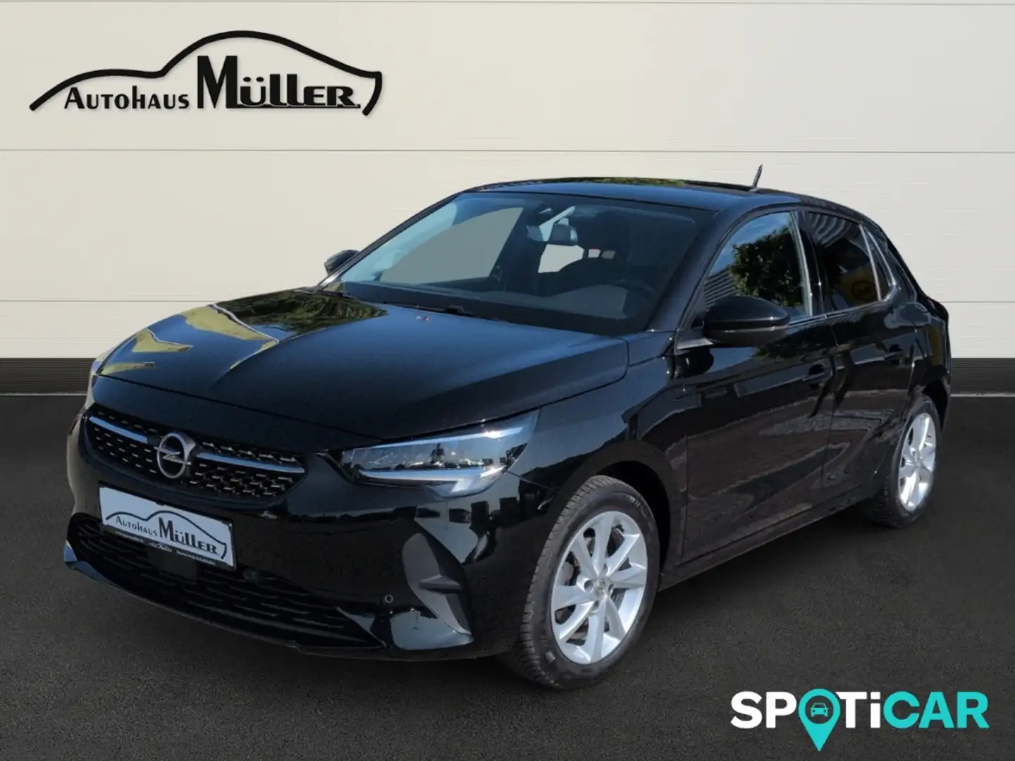 Opel Corsa F Elegance 1.2 SHZ LED Apple CarPlay Android Auto Schwarz - 1