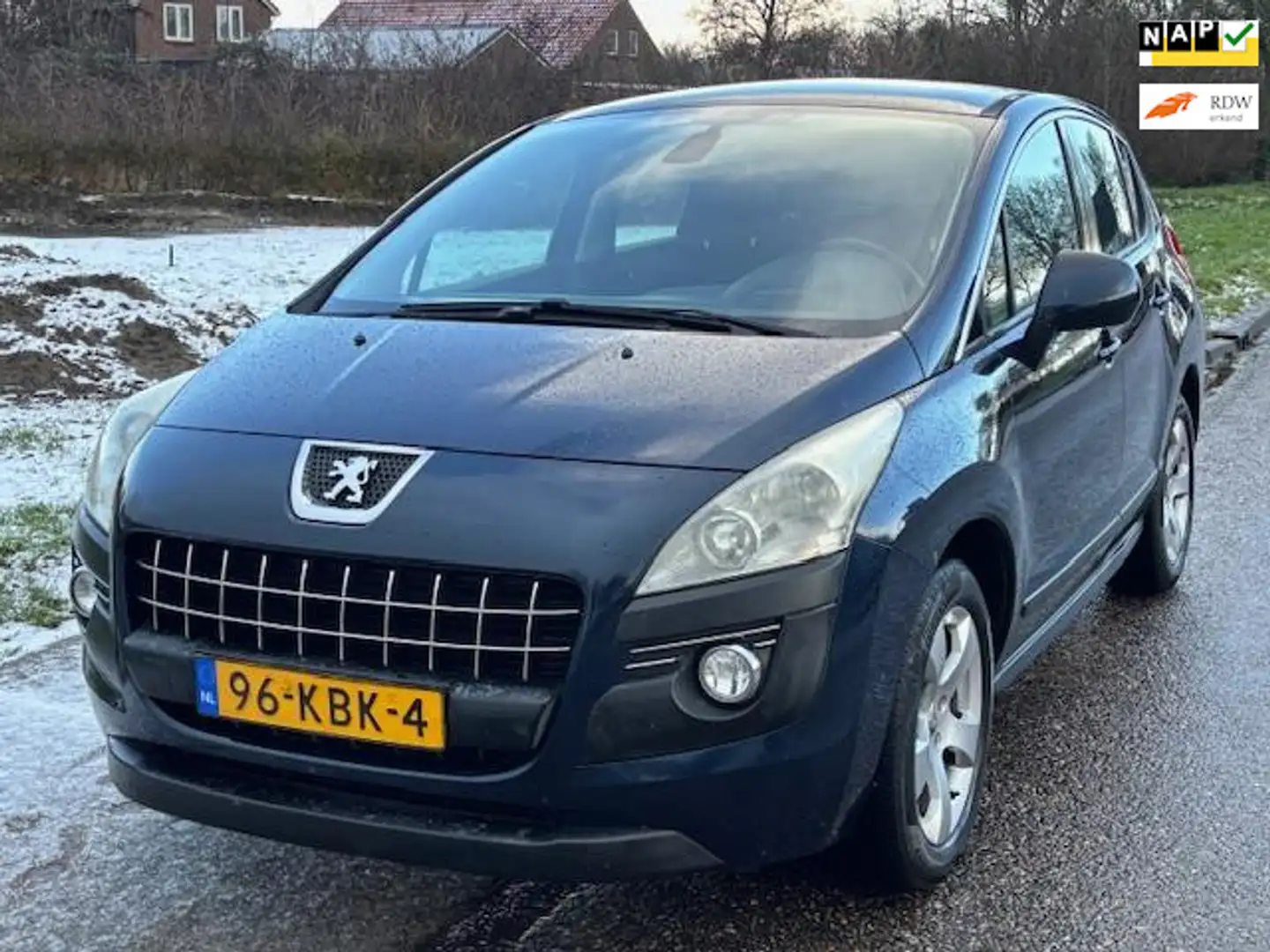 Peugeot 3008 1.6 VTi Première ECC Audio-CD/MP3 LMV 17" ESP PDC Blau - 1