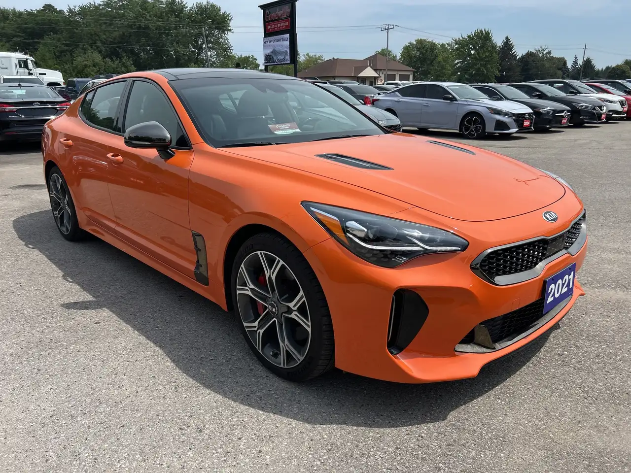 Kia Stinger снимка Kia Stinger