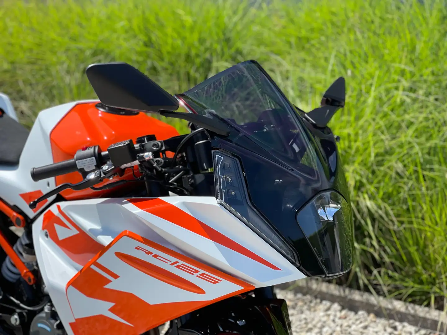 KTM RC 125 White - 2