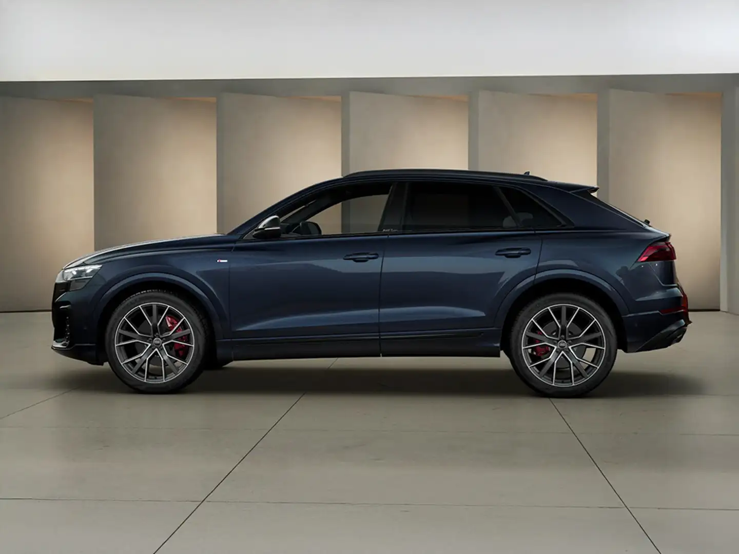 Audi Q8 50 TDI Black line quattro tiptronic Blu/Azzurro - 2