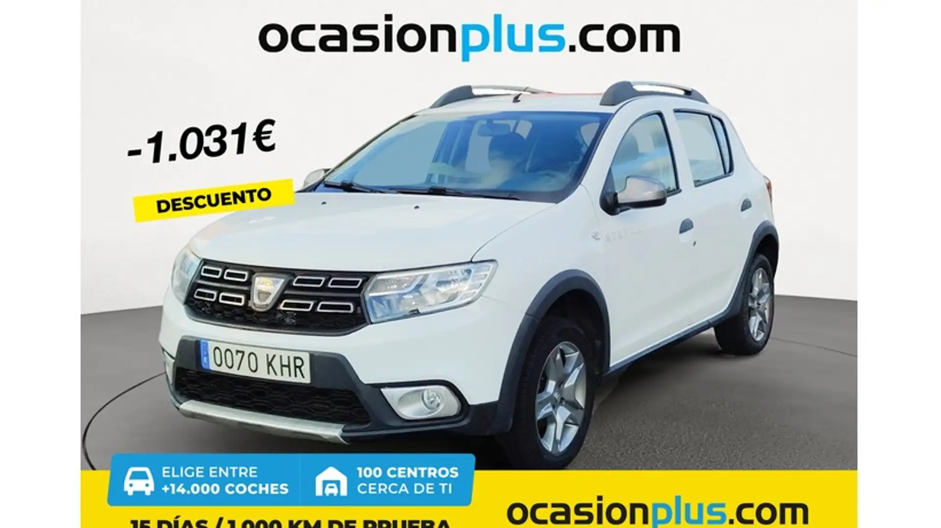 Dacia Sandero 0.9 TCE Stepway Ambiance 66kW Blanc - 1