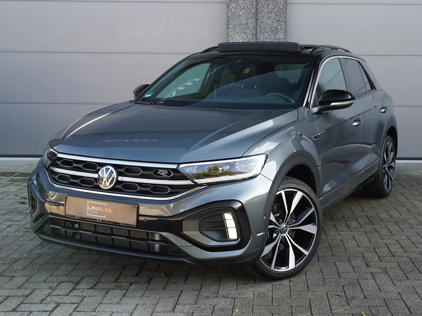 Volkswagen T-Roc 2.0 4MOTION R-Line * FABRIEKSGARANTIE 12/2029 * Gris - 1