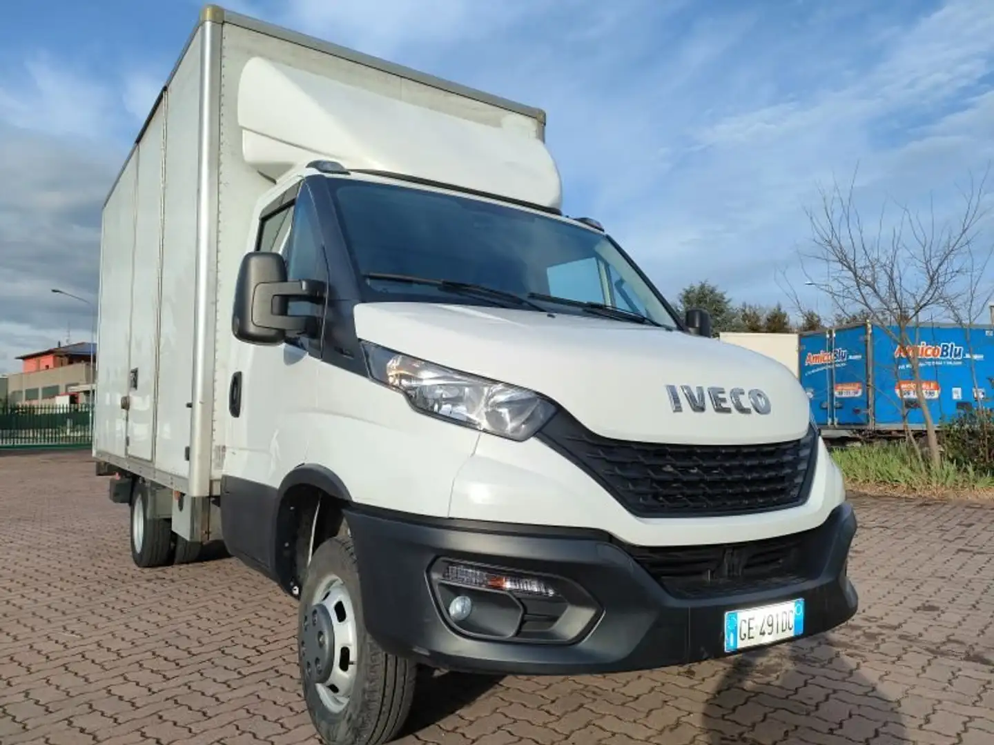 Iveco Daily 35C14 Boxe e sponda Blanc - 1