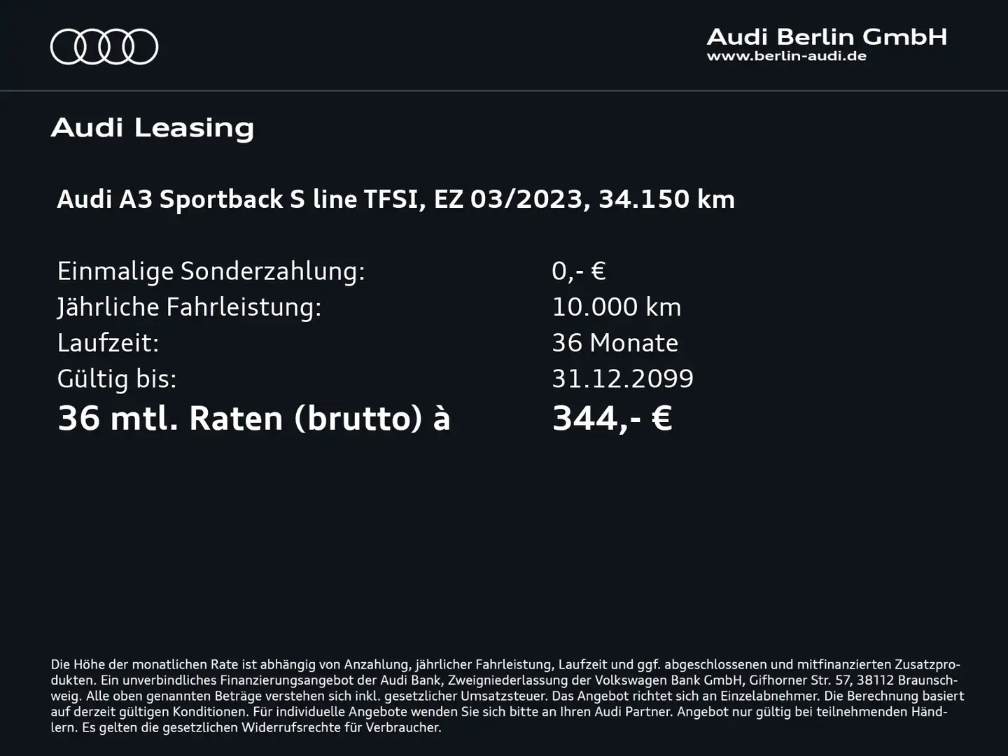 Audi A3 S line 35 TFSI 6-G. MATRIX NAVI RFK Azul - 2
