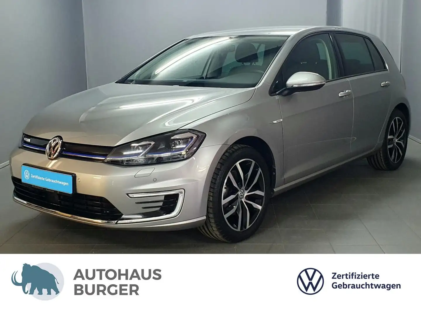 Volkswagen Golf e- VII Wärmepumpe/CCS/ACC/Navi/LED Bluetooth Silber - 1