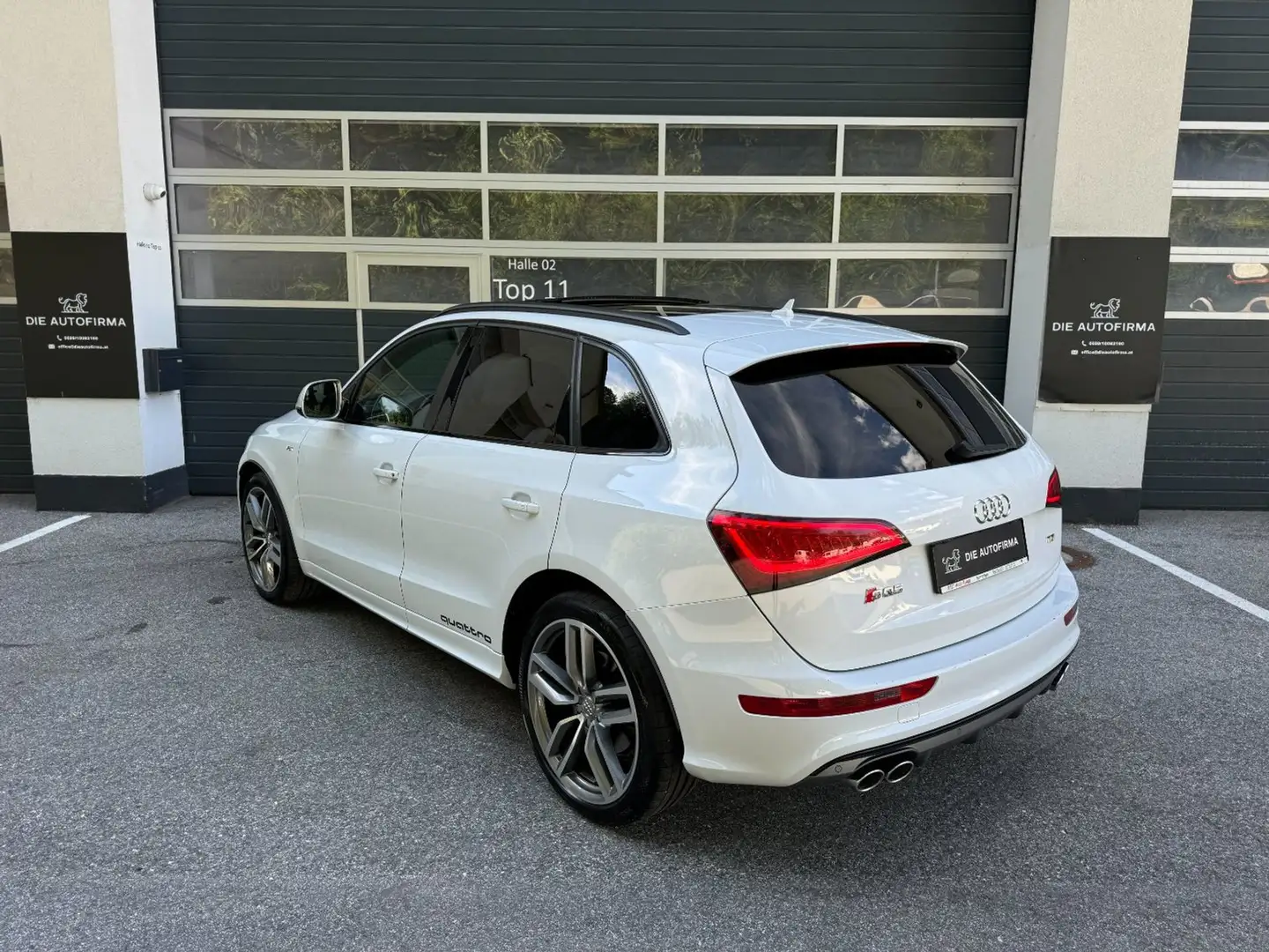 Audi SQ5 3.0 TDI *COMPETITION*B&O*AHK*PANO*SERVICE* Weiß - 2