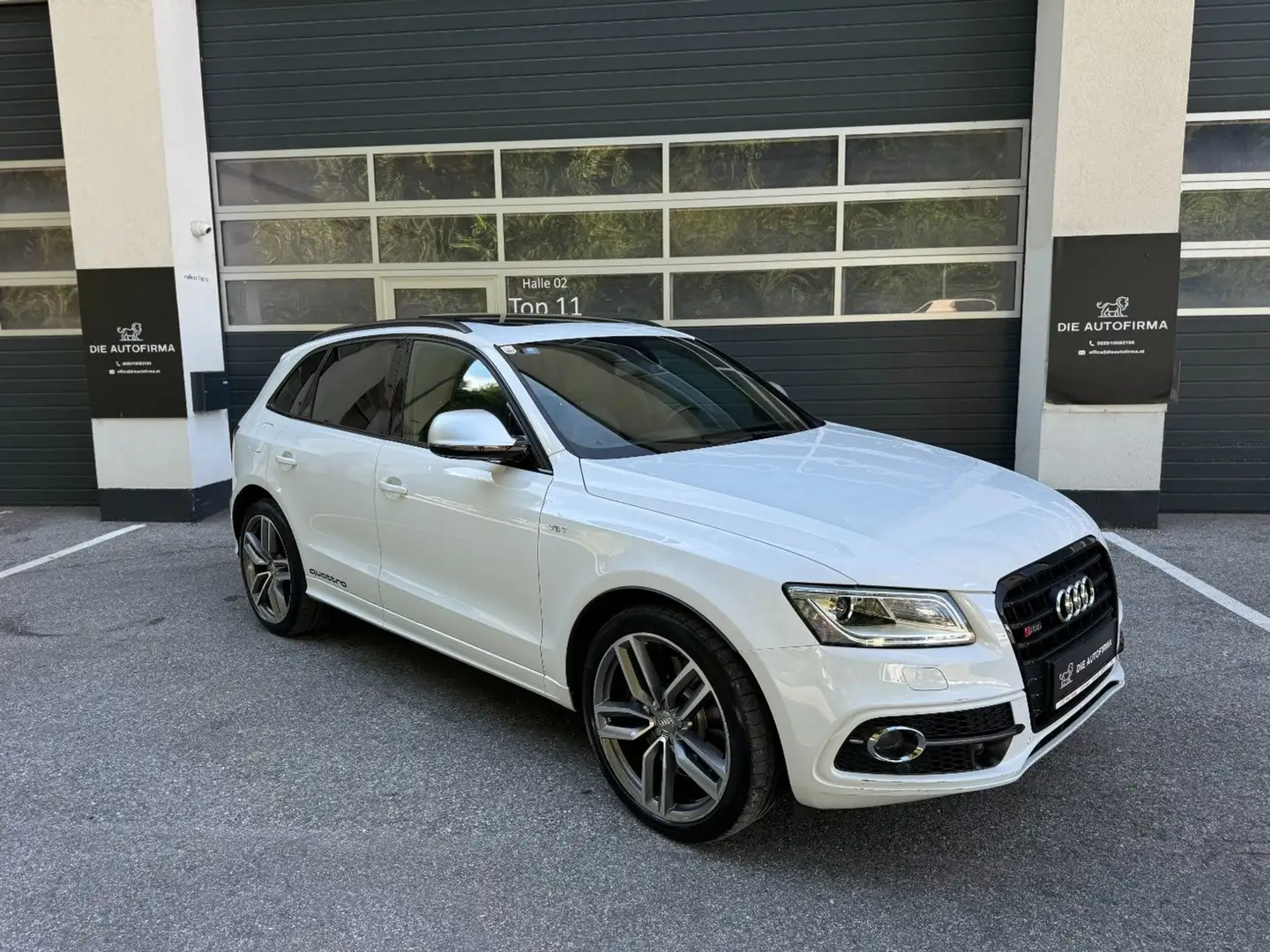 Audi SQ5 3.0 TDI *COMPETITION*B&O*AHK*PANO*SERVICE* Weiß - 1